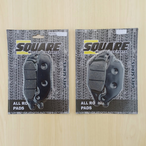 Front and Rear Brake Pads Set: Honda CBR125 CBR 125 (2004-2010)