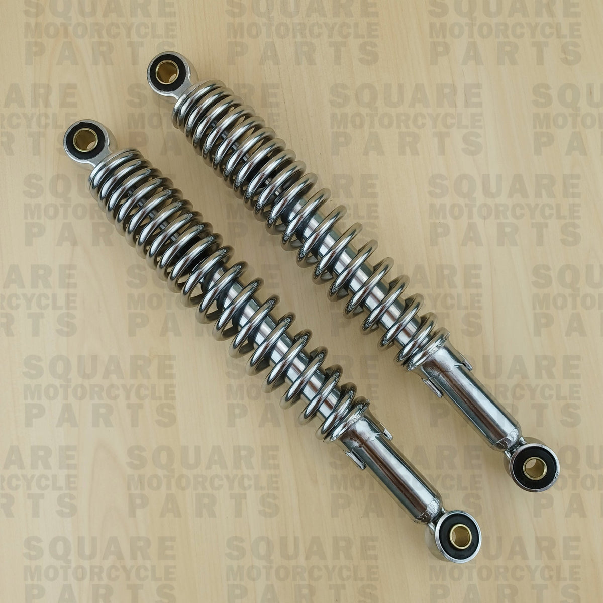 Chrome Rear Shock Absorbers: Suzuki TS50 TS 50 (1980-1983) – Square ...