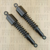 Black Rear Shock Absorbers: Kawasaki Z650 Z 650 (1980-1983)