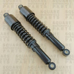 Black Rear Shock Absorbers: Suzuki SP370 SP 370 (1978-1979)