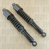 Black Rear Shock Absorbers: Suzuki SP370 SP 370 (1978-1979)