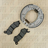 Front Brake Pads and Rear Brake Shoes: Honda PCX150 PCX 150 (2012-2017)