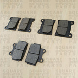 Front and Rear Brake Pads Set: Yamaha FZR400 FZR 400 (1986)