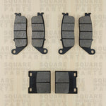 Front and Rear Brake Pads Set: Suzuki RF600 RF 600 (1993-1997)