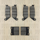 Front and Rear Brake Pads Set: Suzuki RF600 RF 600 (1993-1997)