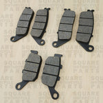 Front and Rear Brake Pads Set: Honda CB400 CB 400 (1992-1998)