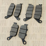 Front and Rear Brake Pads Set: Honda CB400 CB 400 (1992-1998)