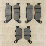 Front and Rear Brake Pads Set: Honda CB400 CB 400 (1992-1998)