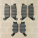 Front and Rear Brake Pads Set: Honda CB600 CB 600 (1998-2006)