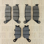Front and Rear Brake Pads Set: Honda CB750 CB 750 (1992-2001)