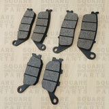 Front and Rear Brake Pads Set: Honda CB600 CB 600 (1998-2006)