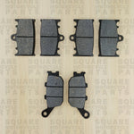 Front and Rear Brake Pads Set: Suzuki SV1000 SV 1000 (2003-2007)