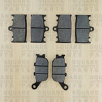 Front and Rear Brake Pads Set: Suzuki GSF1200 GSF 1200 (2006)
