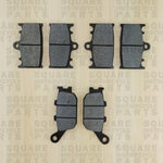Front and Rear Brake Pads Set: Suzuki GSF1250 GSF 1250 (2007-2016)