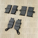 Front and Rear Brake Pads Set: Suzuki GSF650 GSF 650 (2007-2016)