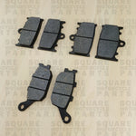 Front and Rear Brake Pads Set: Suzuki SV1000 SV 1000 (2003-2007)