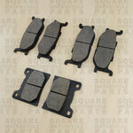 Front and Rear Brake Pads Set: Yamaha XJ900 XJ 900 (1995-2002)