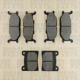Front and Rear Brake Pads Set: Yamaha XJ900 XJ 900 (1995-2002)