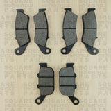 Front and Rear Brake Pads Set Honda XL600 XL 600 (1997-1999)