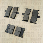 Front and Rear Brake Pads Set: Suzuki GSXR750 GSX-R 750 (1994-1999)
