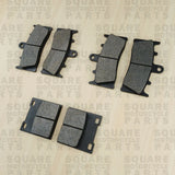 Front and Rear Brake Pads Set: Suzuki GSX1300 GSX 1300 (1999-2007)