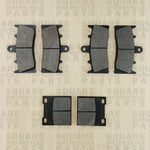 Front and Rear Brake Pads Set: Suzuki GSXR1100 GSX-R 1100 (1993-1998)