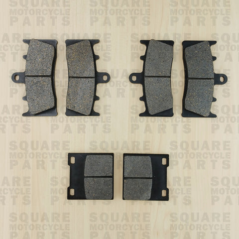 Front and Rear Brake Pads Set: Suzuki GSXR750 GSX-R 750 (1994-1999)