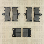 Front and Rear Brake Pads Set: Suzuki GSX1300 GSX 1300 (1999-2007)