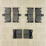 Front and Rear Brake Pads Set: Suzuki GSX1300 GSX 1300 (1999-2007)