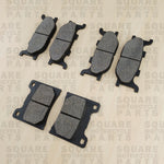 Front and Rear Brake Pads Set: Yamaha XVS1100 XVS 1100 (1999-2006)