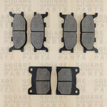 Front and Rear Brake Pads Set: Yamaha XVS1100 XVS 1100 (1999-2006)