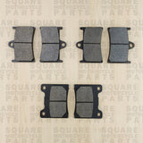 Front and Rear Brake Pads Set: Yamaha BT1100 BT 1100 (2002-2006)