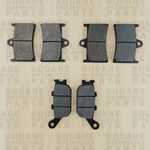 Front and Rear Brake Pads Set: Yamaha FZ6 FZ 6 (2007-2010)
