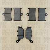 Front and Rear Brake Pads Set: Yamaha FZ8 FZ 8 (2011-2015)