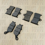 Front and Rear Brake Pads Set: Yamaha FZ6 FZ 6 (2007-2010)