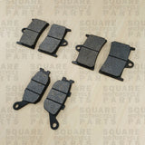 Front and Rear Brake Pads Set: Yamaha FZ6 FZ 6 (2007-2010)