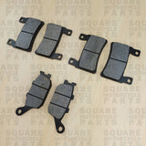 Front and Rear Brake Pads Set: Honda CBR900 CBR 900 (1998-2003)