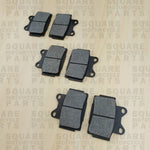 Front and Rear Brake Pads Set: Yamaha SRX600 SRX 600 (1986-1989)