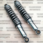 Chrome Rear Shock Absorbers: Suzuki GS125 GS 125 (1982-1999)