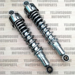 Chrome Rear Shock Absorbers Honda XBR500 XBR 500 (1985-1988)