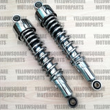 Chrome Rear Shock Absorbers Kawasaki KL250 KL 250 (1978-1980)