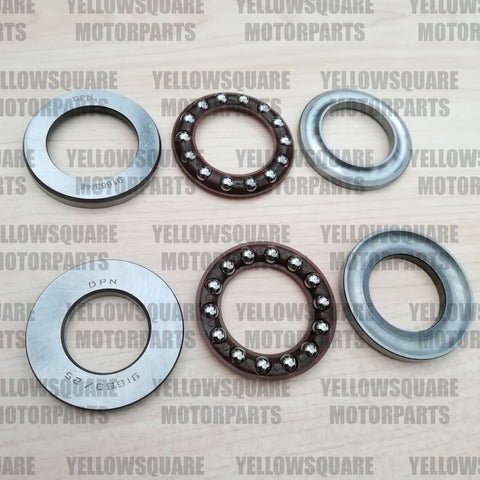 Headstock Bearings: Yamaha RD125 RD 125 (1975-1989) - Cup and Cone Style