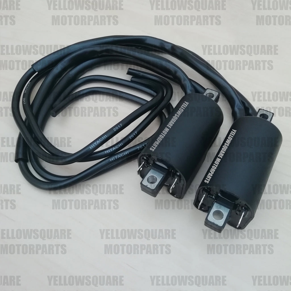 Ignition Coil For Suzuki GSXR750 1996-1999 - Caltric Black Double Line Coil Replacement