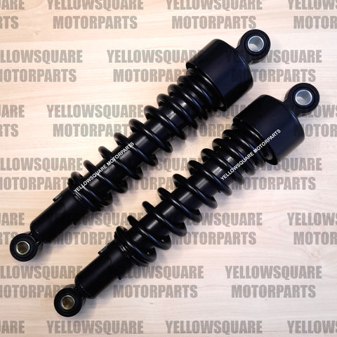 Black Rear Shock Absorbers Kawasaki KH400 KH 400 (1976-1978)