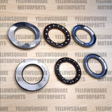 Headstock Bearings: Yamaha XC125 XC 125 (1992-2009) - Cup and Cone Style