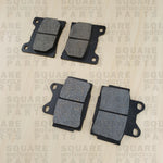 Front and Rear Brake Pads Set: Yamaha TZR125 TZR 125 (1990-1992)
