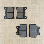 Front and Rear Brake Pads Set: Yamaha TZR125 TZR 125 (1990-1992)