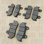 Front and Rear Brake Pads Set: Honda VFR400 VFR 400 (1986-1987)