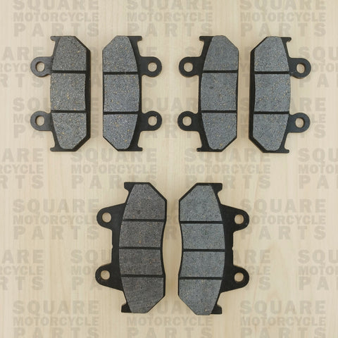 Front and Rear Brake Pads Set: Honda NSR250 NSR 250 (1986)