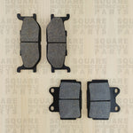 Front and Rear Brake Pads Set: Yamaha XJ600 XJ 600 (1992-1997)